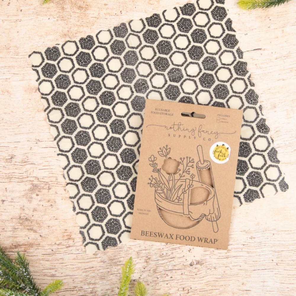 (3/30$) Beeswax Food Wrap - 1 Medium (10×10 Inch)